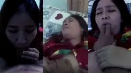 Pulang Kantor Langsung Dijilat Memek Sama Pacar Lalu Ditembak