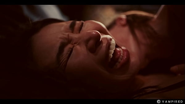 Lesbian Vampir Penuh Gairah Serbu Rumah Cewek Asia, Aksi Panas Live Action 3d Anime Horror