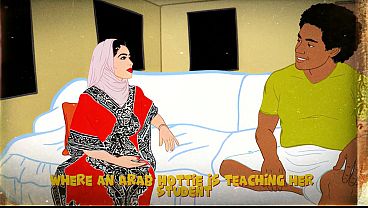 Tutor Arab Montok Bikin Muridnya Belajar Trik Baru Sampai Merinding