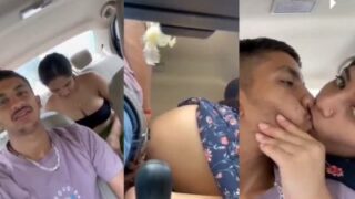 Cewek Genit Godain Pacarnya Di Mobil, Nikmatin Seks Bebas Di Alam Terbuka.