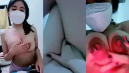 Chikaaa Vcs Bocorin Memeknya Sambil Remas Toket Montok