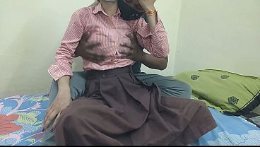 Cewek Kuliahan India Digebukin Pacar Di Kamar, Crot Di Mana-mana