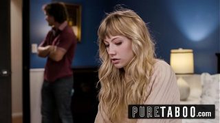 Blonde Cewek Ivy Wolfe Pertama Kali Digenjot Sepupu Tiri