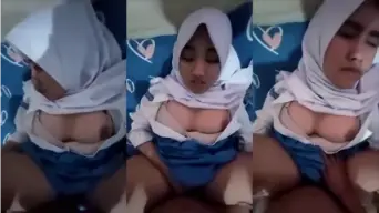 Pov: Ngewe Pelajar Sma Hijab Toge, Mulus Banget Bikin Tembem