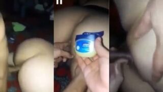 Pria Pakai Minyak Buat Ngebor Pantat Emak-emak Tamil.