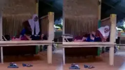 Viral Abg Hijab Ngewe Di Gubuk, Suara Kencang Sampai Kebun