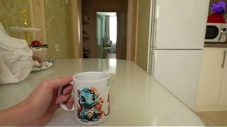 Pagi-pagi Udah Dikasih Deepthroat Sama Ibu Tiri