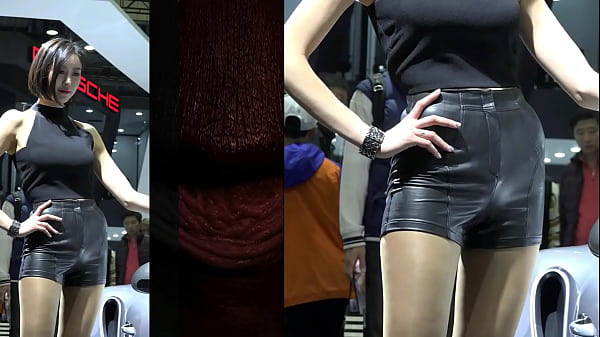 Cewek China Nge-dance Pake Hotpants Kulit Bikin Makin Panas, Bikin Gregetan Pengen Gigit