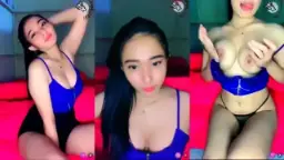 Angelaa Pamer Tete Gede Sambil Coli Live Mango