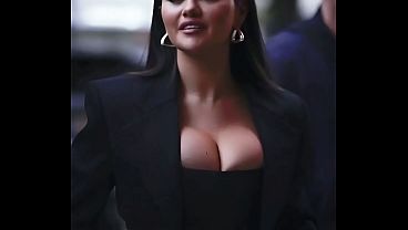 Selena Gomez Lagi Nunduk, Pantatnya Menggoda Banget (ai Bikin)